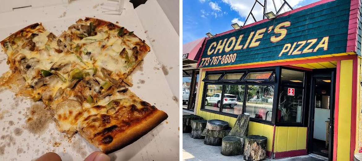 Cholies Pizza Menu